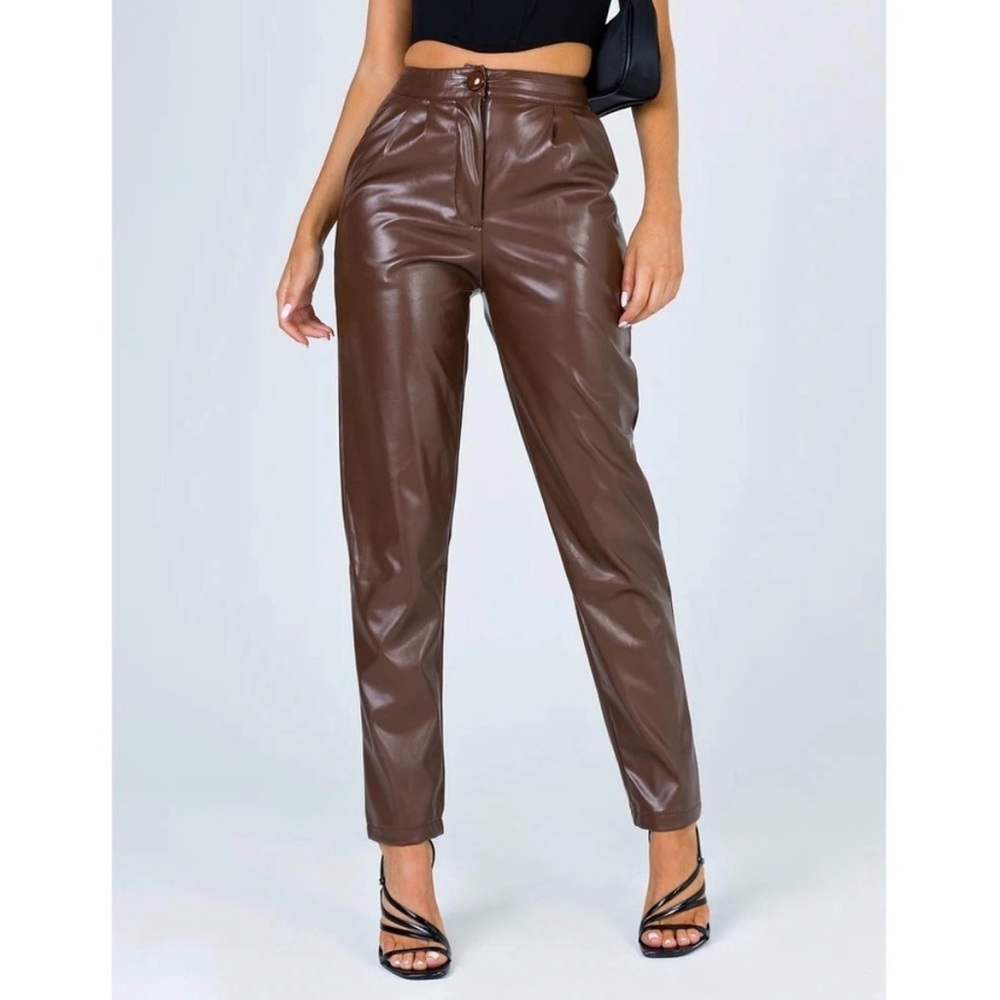 Princess Polly Leather Pants
